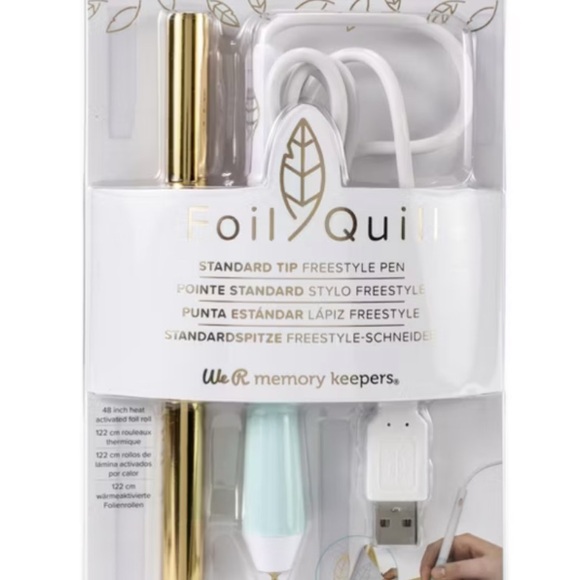We R Memory Keepers Freestyle Foil Quill W/ Assorted Hot Foil Sheets and Rolls - Picture 2 of 13
